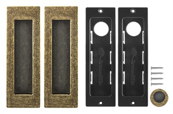 Ручка Armadillo (Армадилло) для раздвижных дверей SH.URB153.010 (SH010 URB) OB-13 античная бронза - фото 82834 Ручка Armadillo (Армадилло) для раздвижных дверей SH.URB153.010 (SH010 URB) OB-13 античная бронза - фото 82834