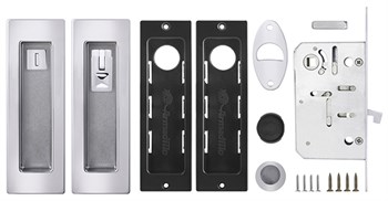 Защелка Armadillo (Армадилло) с ручками для раздвижных дверей SH.URB153.KIT011-BK (SH011 URB) СP-8 хром - фото 82853 Защелка Armadillo (Армадилло) с ручками для раздвижных дверей SH.URB153.KIT011-BK (SH011 URB) СP-8 хром - фото 82853