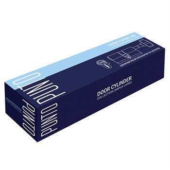 Цилиндровый Punto (Пунто) механизм (Z407/75) Z4007Tang75(40+10+25) со штоком CP хром - фото 83849