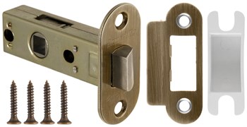 Защелка Armadillo (Армадилло) врезная LH 220-45-25 AB Бронза BOX /овал/ - фото 84285