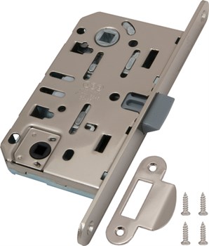 B01102.50.06.567 AGB (АГБ) Защелка врезная WC (никель) MEDIANA EV. (инд.упак+B01000.13) - фото 84312