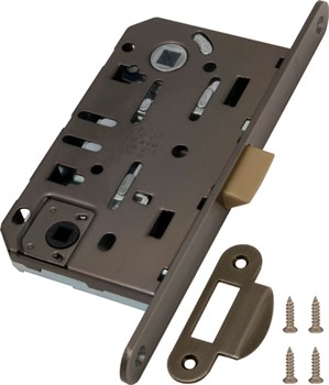 B01102.50.12.567 AGB (АГБ) Защелка врезная WC (антич. бронза) MEDIANA EV. (инд.упак+B01000.13) - фото 84315