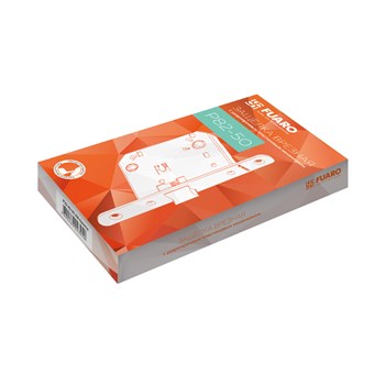 Защелка Fuaro (Фуаро) врезная PLASTP82-50 (P82-50) AB бронза - фото 84498