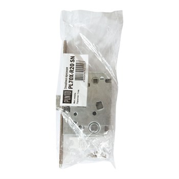 Защелка Punto (Пунто) PLASTPL70X-R20 (PL70X-R20 SN) (врезная) SN мат. никель упаковка - фото 84609