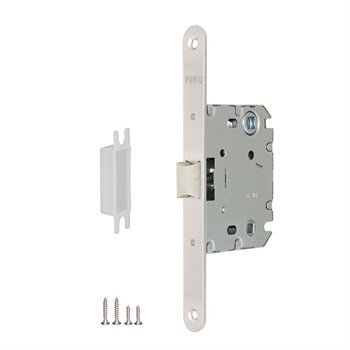Защелка Punto (Пунто) PLASTPL70X-R20 (PL70X-R20 SN) (врезная) SN мат. никель упаковка - фото 84610