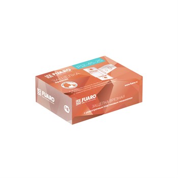 Защелка Fuaro (Фуаро) врезная METF12-45-25 (F12-45-25) WH белый - фото 84667