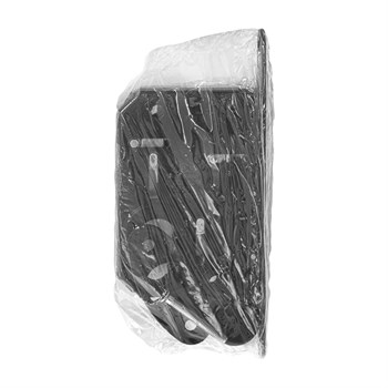 B08981.50.93 AGB (АГБ) Защелка врезная WC для раздвижных дверей (черный) SCIVOLA TRE - фото 84760