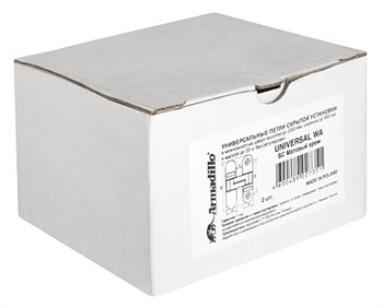 Петля Armadillo (Армадилло) скрытой установки без регулировки UNIVERSAL WA SC Матовый хром - фото 85502