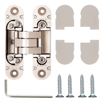 Петля Armadillo (Армадилло) скрытой установки U3D4000 SN (9540UN3D) мат. никель - фото 85507