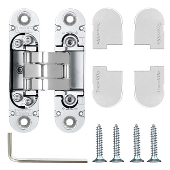 Петля Armadillo (Армадилло) скрытой установки U3D4000 CP (9540UN3D) хром - фото 85519