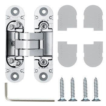 Петля Armadillo (Армадилло) скрытой установки U3D4000 SC (9540UN3D) мат. хром - фото 85523