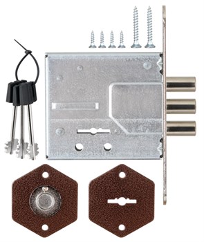 Замок Sam (Сам) врезной сувальдный ЗВ8-8У/13 (без отв. планки), 3 кл. /79900/ - фото 86396