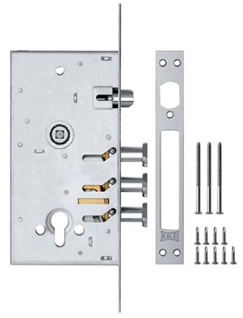 Корпус Kale kilit (Кале килит) врезного цилиндрового замка с защёлкой 282 RD w/b - фото 86514