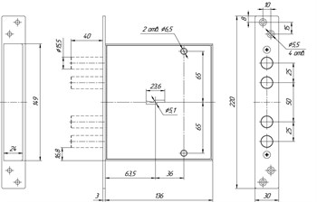 Замок Mettem (Меттэм) врезной сувальдный ЗВ8 141.0.0, 5 кл. - фото 86725