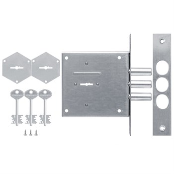 Замок kerberos (KERBEROS) врезной сувальдный 110.21.003, 5 кл. - фото 86753