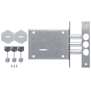 Замок kerberos (KERBEROS) врезной сувальдный 115.21.003, 3 кл. - фото 86759