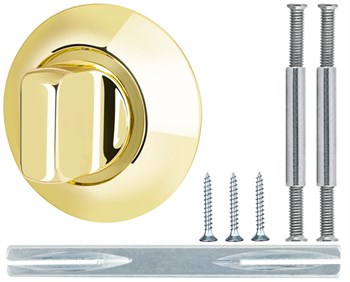 Ручка Armadillo (Армадилло) поворотная WC-BOLT BK6-1GP/SG-5 золото/матовое золото - фото 86846