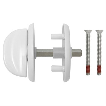 Ручка Fuaro (Фуаро) поворотная WC-001-WH (белый) - фото 87121