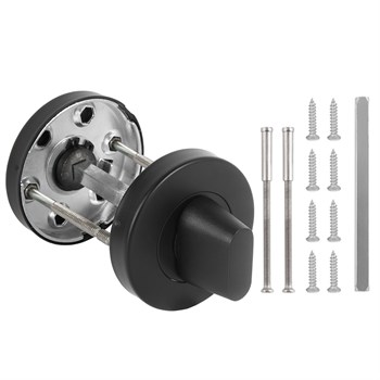 Ручка Fuaro (Фуаро) поворотная BK6.R.DSS201-02 (DSS-02-BK6) INOX 201 BLACK - фото 87400