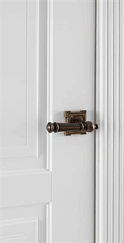 Дверь межкомнатная Турин эмаль белая глухая - фото 95114