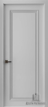 Дверь межкомнатная Бремен 1 эмаль галечный серый - фото 95132