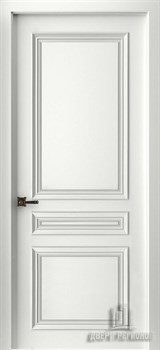 Дверь межкомнатная Бремен 3 эмаль белая - фото 95135