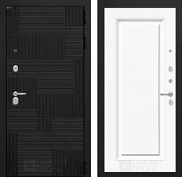 Входная дверь PAZL 27 - Эмаль RAL 9003