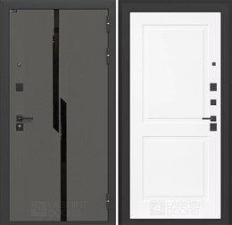 Входная дверь CARBON 11 - Белый софт