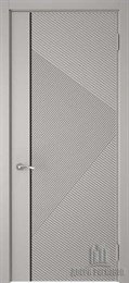 Дверь межкомнатная Графика 8 эмалекс серый