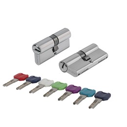 Цилиндровый Punto (Пунто) механизм MaxPro7000Key70mm(30+10+30) SSC сатин.хром 7key