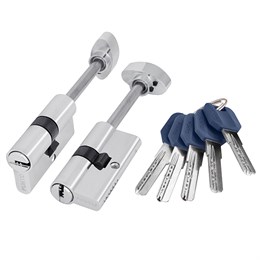 Цилиндровый Punto (Пунто) механизм (Z407/70) Z4007Tang70(35+10+25) со штоком CP хром