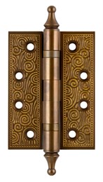 Петля Armadillo (Армадилло) универсальная Castillo CL 500-A4 102x76x3,5 BB-17 Коричневая бронза