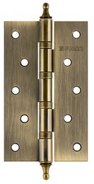 Петля Fuaro (Фуаро) универсальная IN5400UA-BL AB (4BB/A/BL 125x75x2,5) бронза БЛИСТЕР