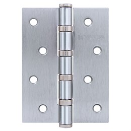 Петля Fuaro (Фуаро) универсальная IN4400U-BL SSC (4BB/BL 100x75x2,5) сатинированный хром БЛИСТЕР