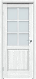 Межкомнатная дверь Дуб патина серый 638 ПО