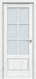 Межкомнатная дверь Дуб патина серый 640 ПО