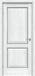 Межкомнатная дверь Дуб патина серый 652 ПО