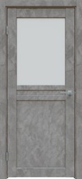 Межкомнатная дверь Бетон темно-серый 504 ПО