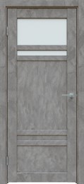 Межкомнатная дверь Бетон темно-серый 521 ПО