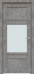 Межкомнатная дверь Бетон темно-серый 530 ПО