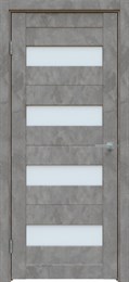 Межкомнатная дверь Бетон темно-серый 571 ПО
