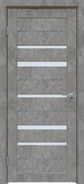 Межкомнатная дверь Бетон темно-серый 582 ПО