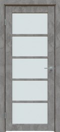 Межкомнатная дверь Бетон темно-серый 605 ПО
