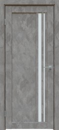 Межкомнатная дверь Бетон темно-серый 608 ПО