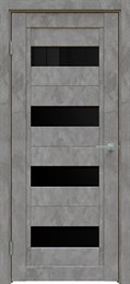 Межкомнатная дверь Бетон темно-серый 614 ПО