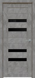 Межкомнатная дверь Бетон темно-серый 616 ПО