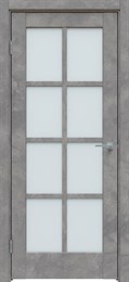 Межкомнатная дверь Бетон темно-серый 636 ПО
