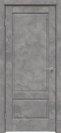 Межкомнатная дверь Бетон темно-серый 639 ПГ
