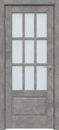 Межкомнатная дверь Бетон темно-серый 641 ПО
