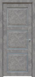 Межкомнатная дверь Бетон темно-серый 653 ПО